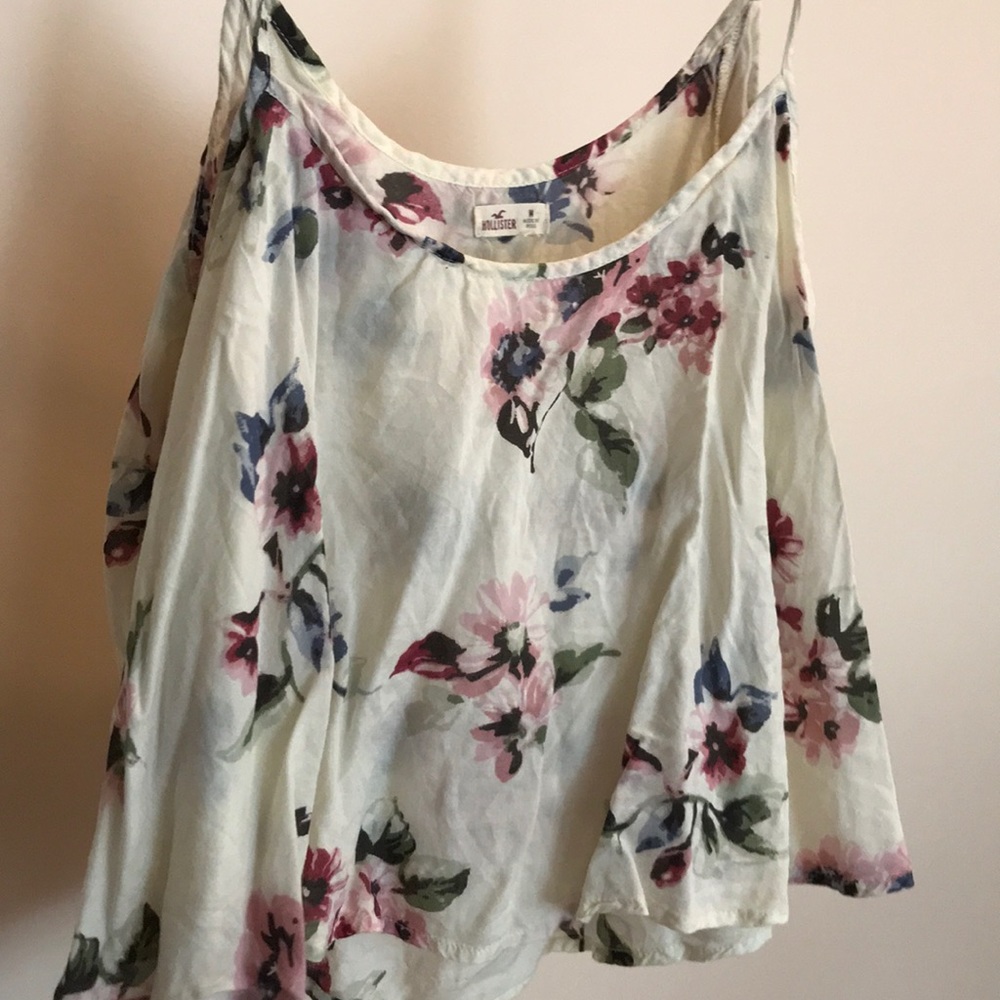 Flowy boho crop top